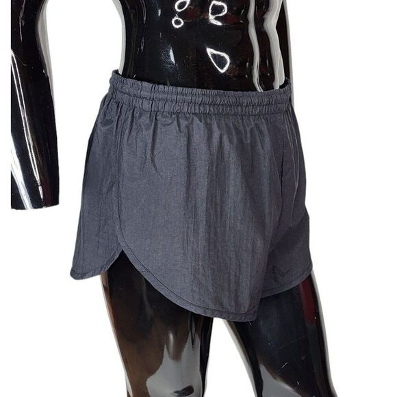 80s Vintage SPEEDO Elastic Waist Drawstring Embroidered Spellout on Rear Shorts - Picture 7 of 9